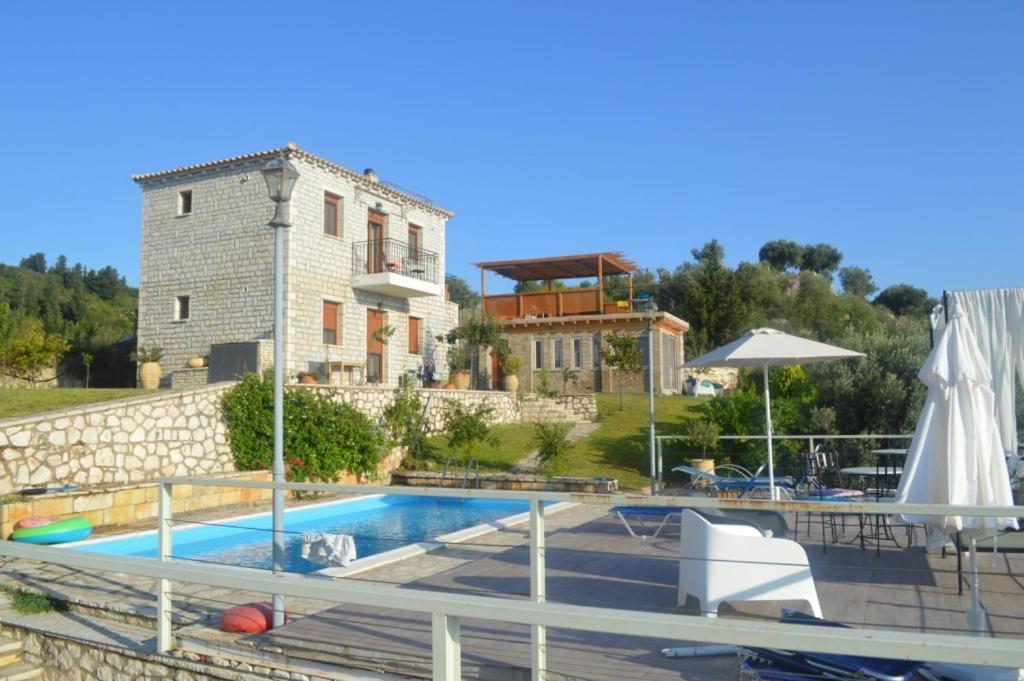 Villas Panorama Apolpaina Lefkas Exterior photo